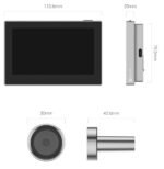 Mirilla smart Ezviz CS-HP2 (2MP) Silver - Imagen 3