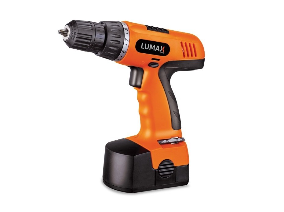 460680ead38d0818ebdc16e2860a45c9.jpg Taladro portatil a bateria LUMAX - Imagen 1