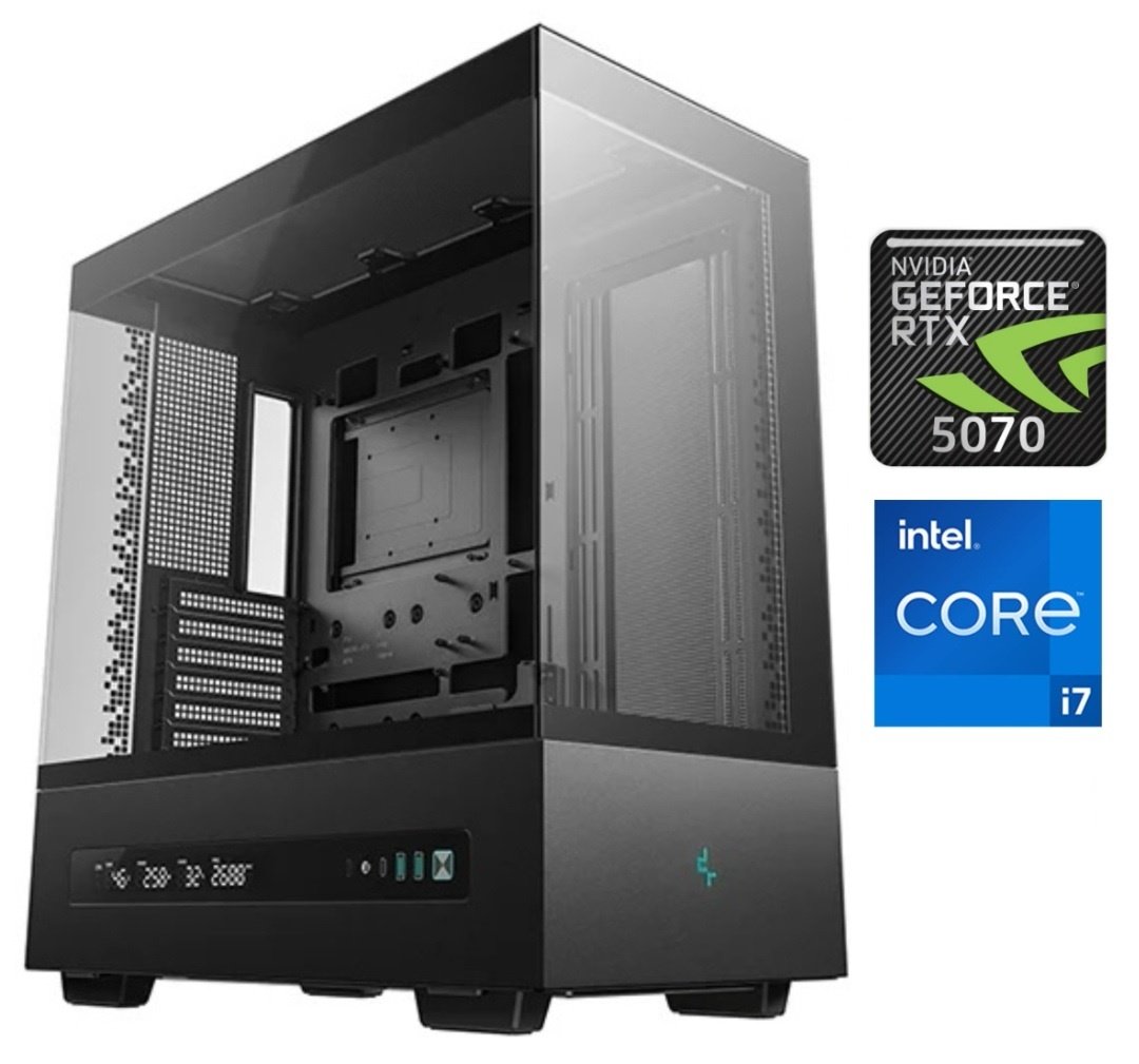 4bc6c18f7f4c1889d083819ae786a074.jpg Equipo Gamer Core i7 14700F, 32GB, 1TB NVMe, RTX 5070 12GB - Imagen 1