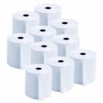 Rollos para impresora térmica 57x40x13 pack x 10