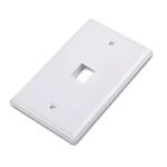 Plaqueta RJ45 NRG+ 1 puerto blanca