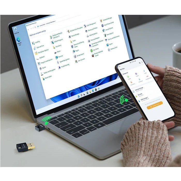 673e2a12ea1e217c482a9fe19290c670.jpg Adaptador Unitek USB Bluetooth 5.3 - Imagen 1