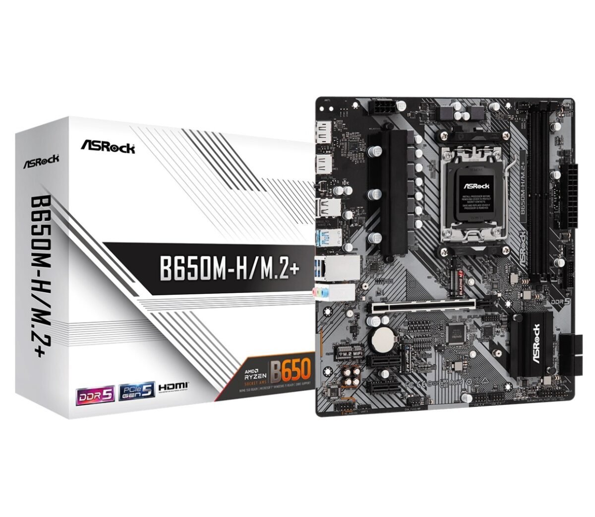 Mother Asrock B650M-H/M.2+ AM5 - Imagen 3