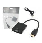 Adaptador HDMI (m) a VGA (h) con cable de audio - Imagen 3