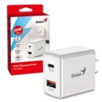 Cargador Genius PD-20AC 20W blanco