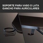 Escritorio gamer RGB Brateck con espejos - Imagen 3