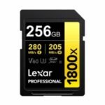 Memoria SDXC Lexar Pro 1800X 256GB UHS-II Gold Series