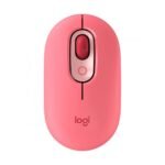 Mouse Logitech POP inalámbrico bluetooth rosa - Imagen 2