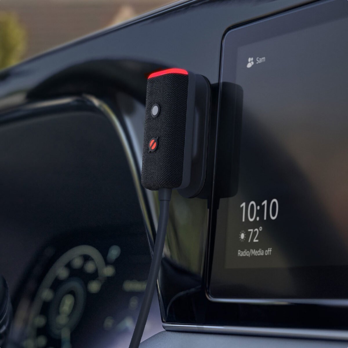 Asistente Virtual Amazon Echo Auto Gen2 Bluetooth 3,5mm - Imagen 2