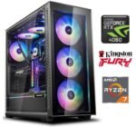 Equipo Gamer Ryzen 7 8700F, 16GB, 1TB NVMe, RTX 5060 8GB - Imagen 3