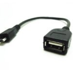 Cable adaptador USB OTG para tablets