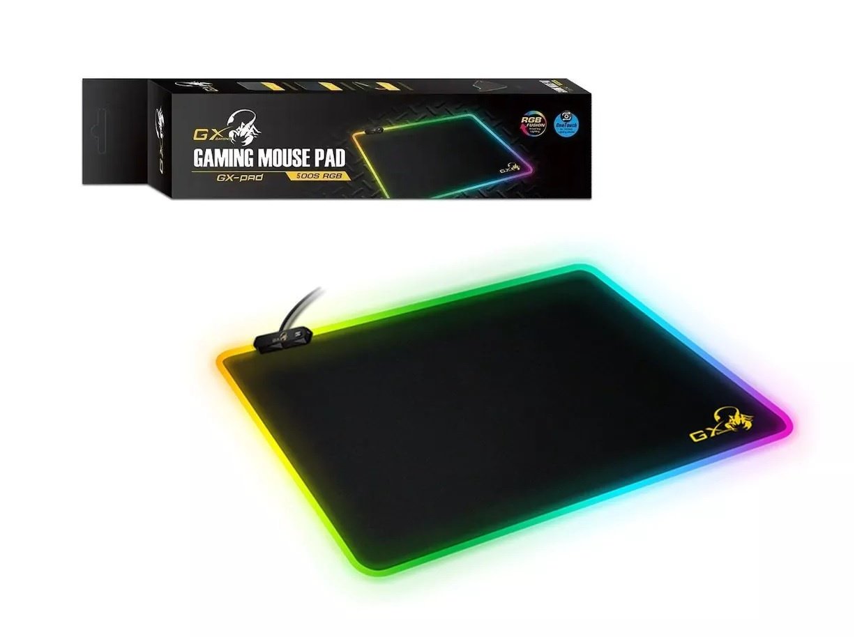 8d9f83578dad0da32e15f92a97ea173b.jpg Mousepad Genius GX-Pad RGB regro - Imagen 1
