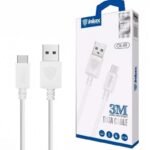 Cable Inkax USB a USB-C de 3 metros