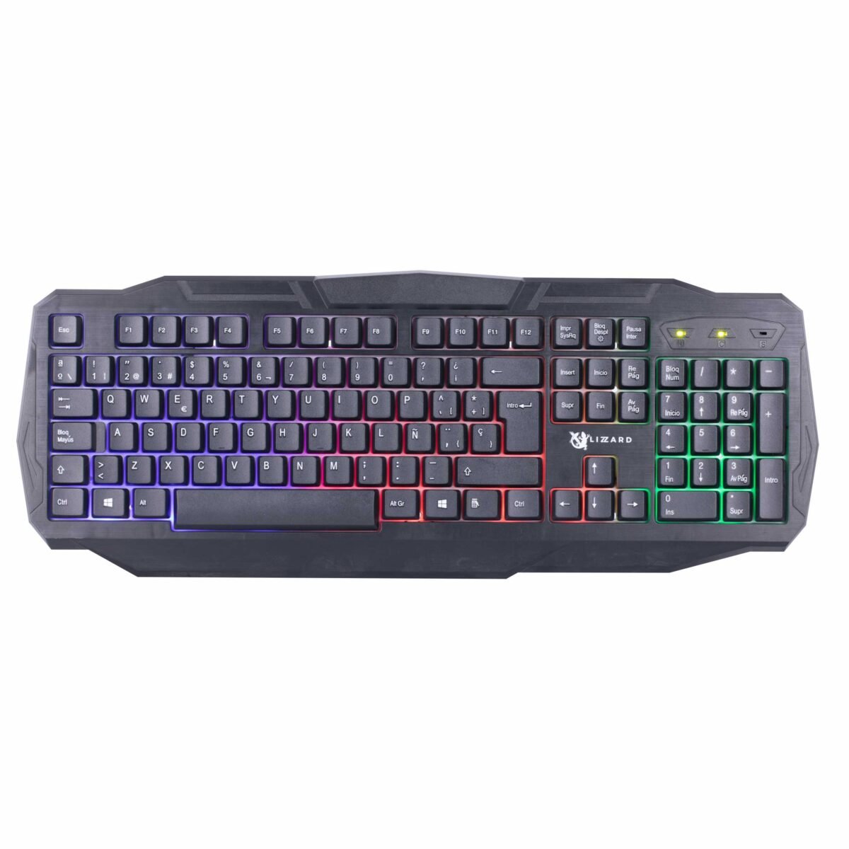 Teclado X-Lizzard gamer RGB en español usb - Imagen 3