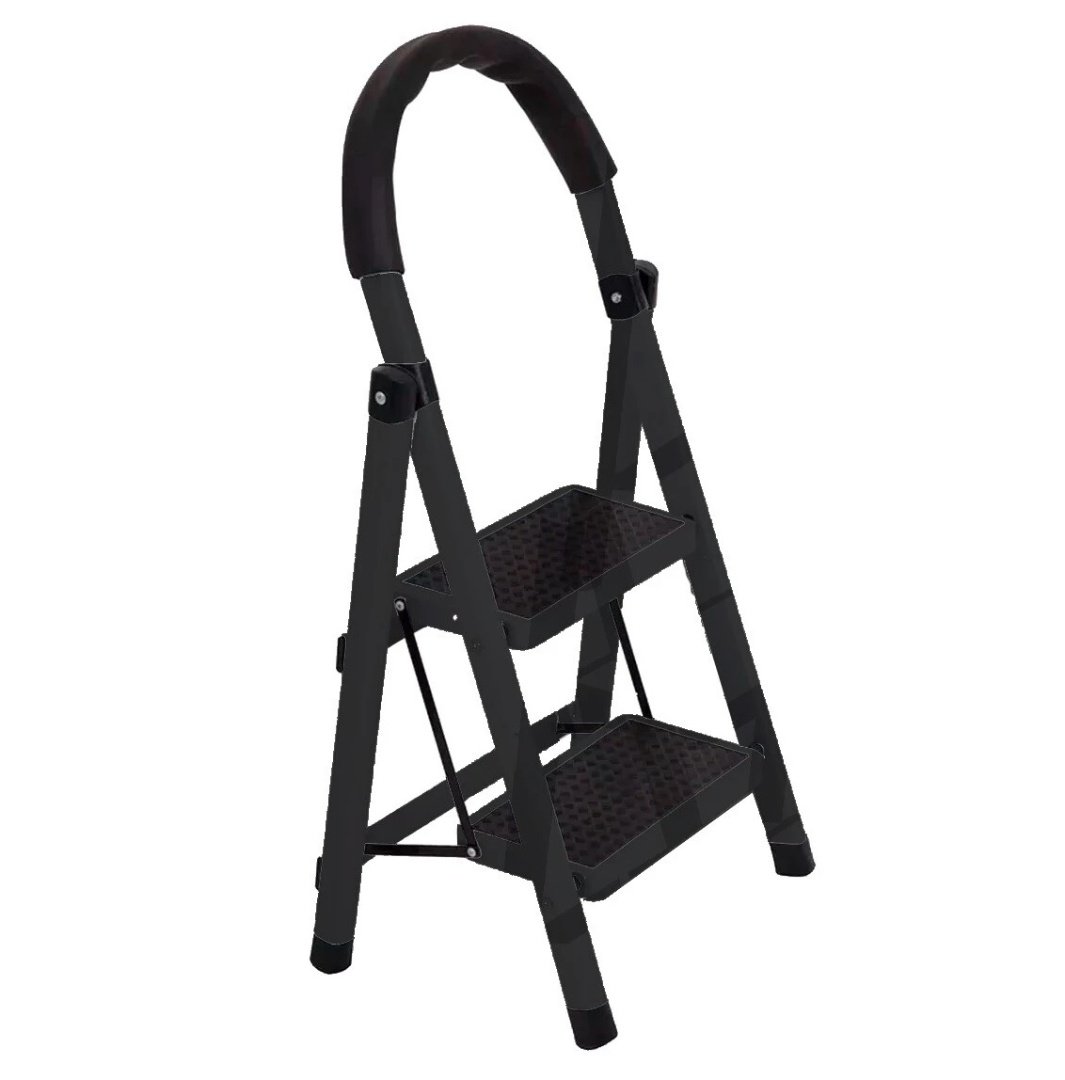 94570244036f9b9696e56e17ddbf74ba.jpg Escalera 2 escalones negra - Imagen 1