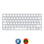 Teclado Español Apple Magic Bt Usb C - Imagen 5