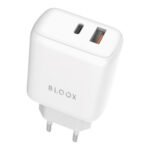 Cargador De Pared Usb Bloox Charge C3 Usb-C Usb-A 3A - Imagen 2