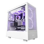 Gabinete Medio Compacto Nzxt H5 Flow Ventana Vidrio Templado - Imagen 6