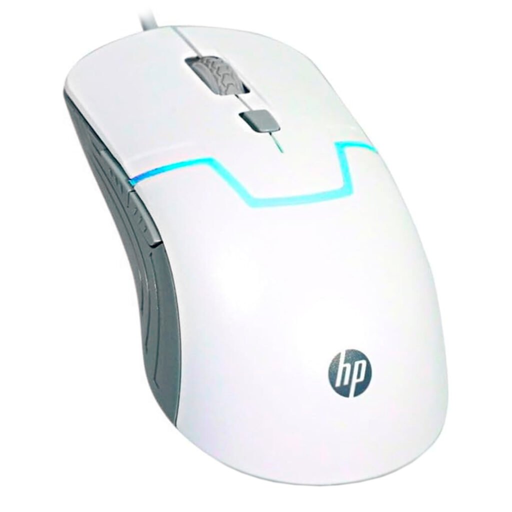 Mouse gaming HP M100S — Diseño ambidiestro y conexión cableada