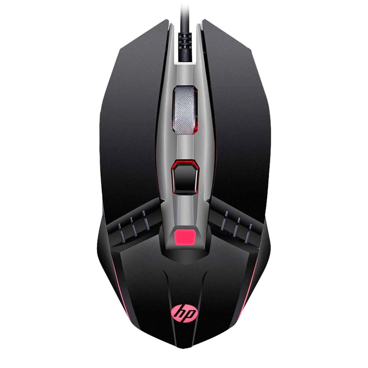 Mouse Gaming Usb A HP M270 Ambidiestro 2400dpi Rgb - Imagen 4