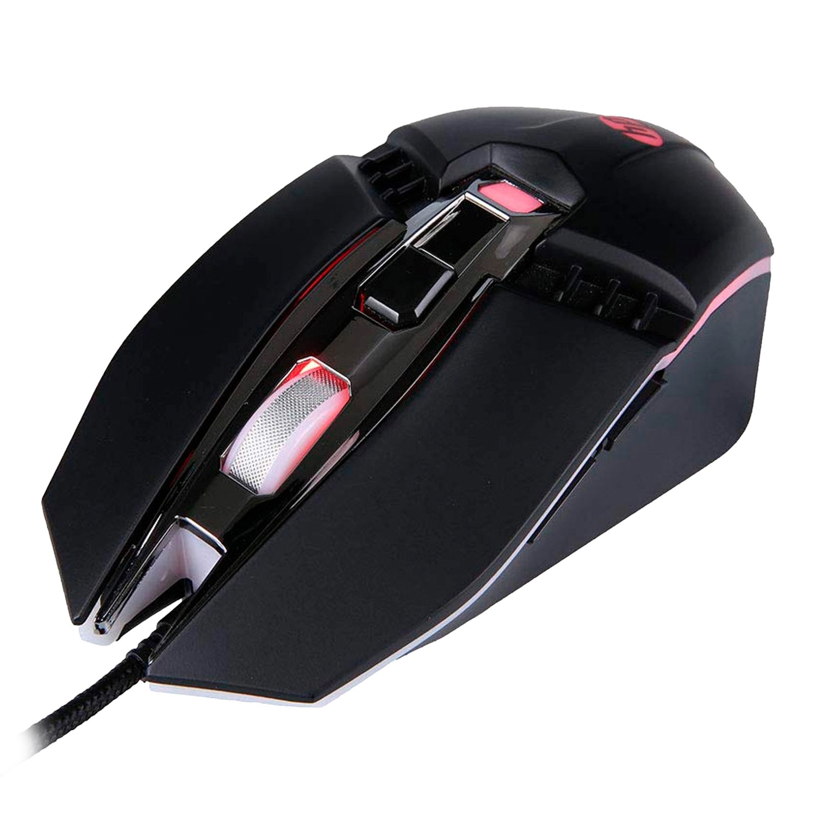 HPM270BK_04.jpg.jpg Mouse Gaming Usb A HP M270 Ambidiestro 2400dpi Rgb - Imagen 1