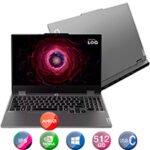 Notebook Gamer Lenovo 15,6'' Ryzen 7 16gb 512gb Win11 Rtx4070 - Imagen 6