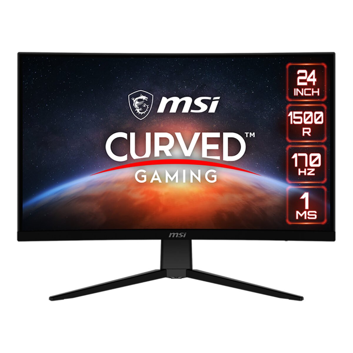 Monitor Gaming Curvo Optix G242c Msi 23,6'' 1080p 170hz - Imagen 4