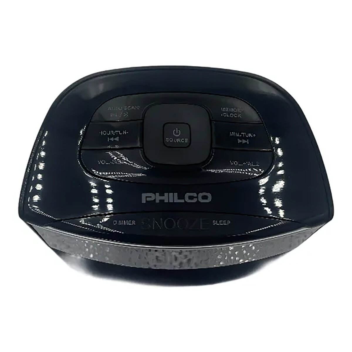 Radio Reloj Philco Par3120-bt Alarma Dual Snooze FM - Imagen 2
