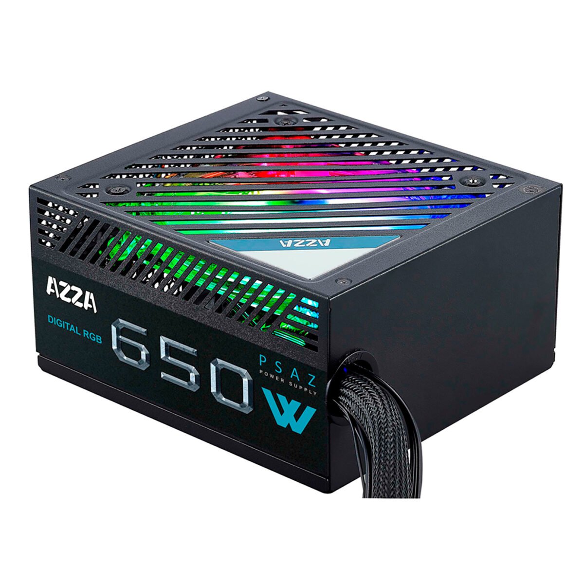 Fuente Para Pc 650w Azza 80 Plus Bronze Atx - Imagen 2