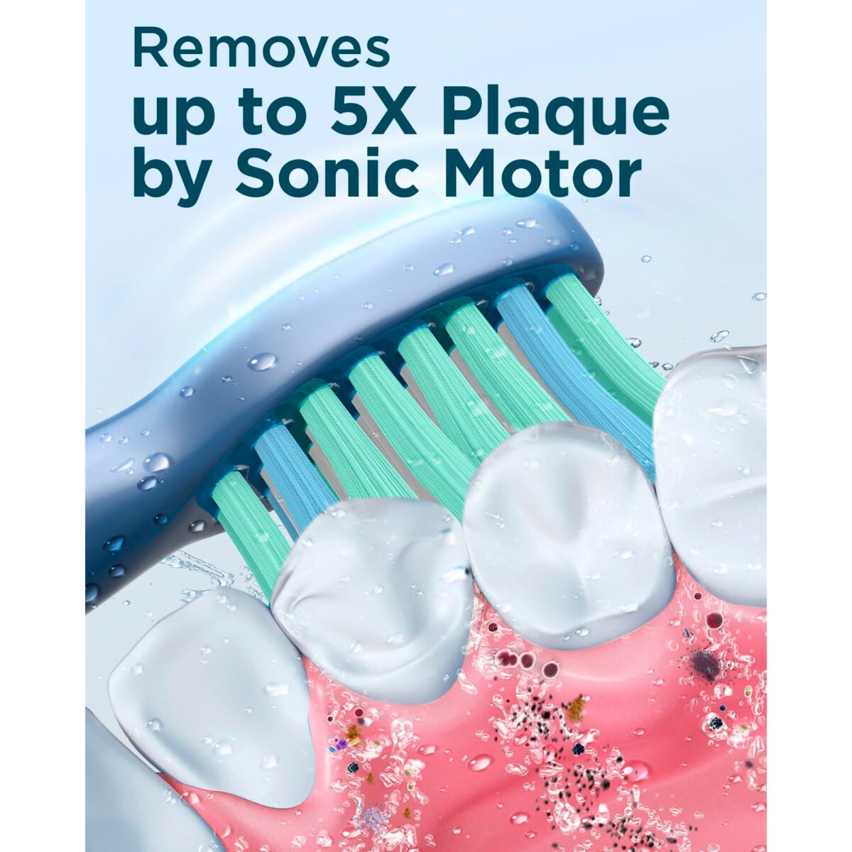 Cepillo De Dientes Eléctrico Rtauys M5 Sonic 41000vpm - Imagen 4