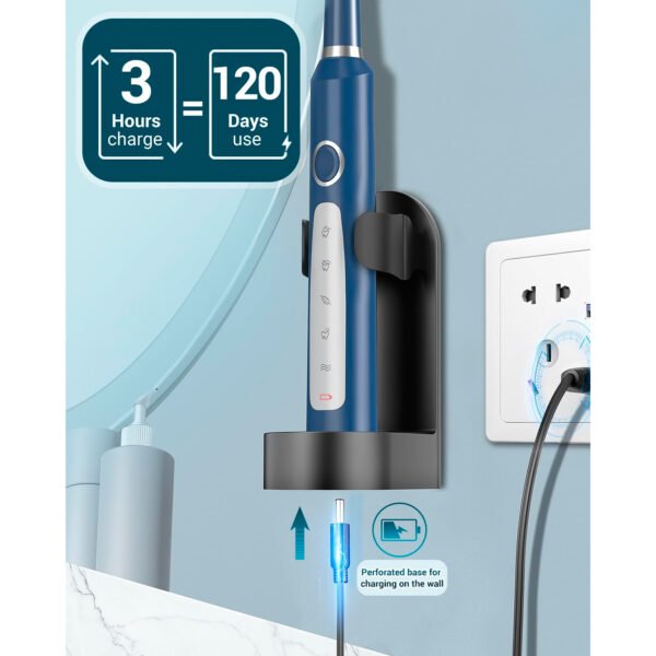RTASH508BL_07.jpg.jpg Cepillo De Dientes Eléctrico Rtauys M5 Sonic 41000vpm