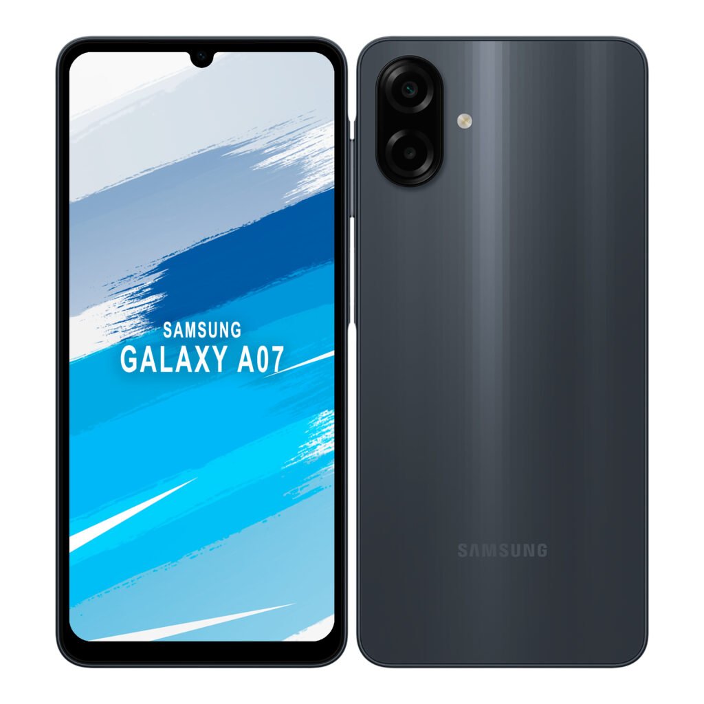 Samsung Galaxy A07 — Pantalla amplia y Android 15