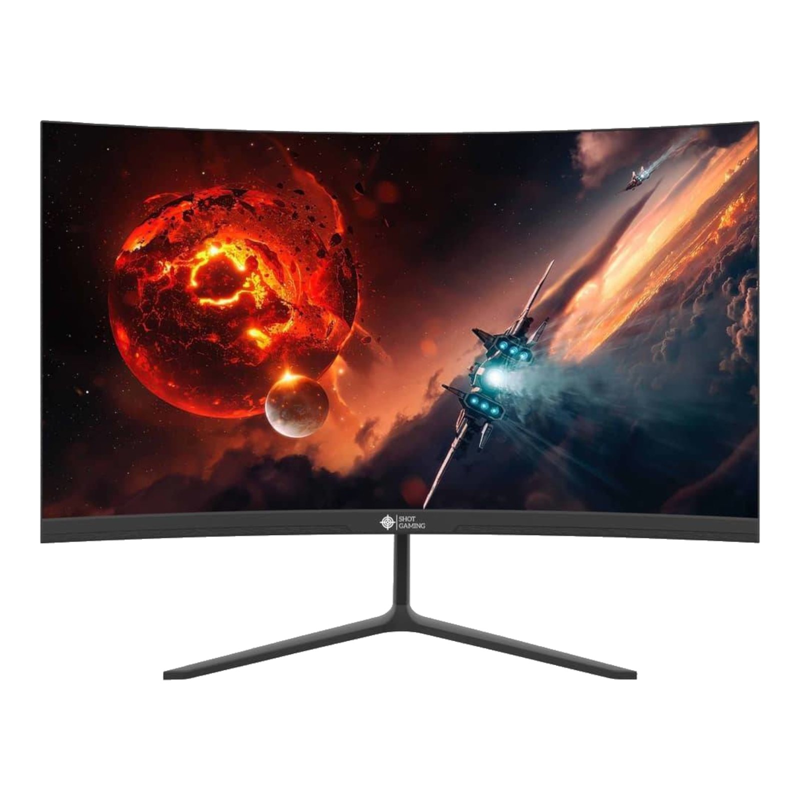 SG238C4-01.jpg.jpg Monitor Gaming Curvo Shot Gaming Sg238c4 23,8'' Full HD 100hz - Imagen 1
