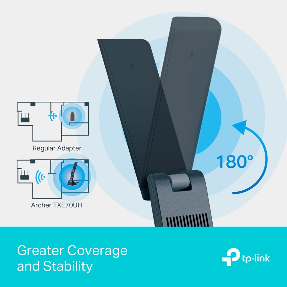 Tarjeta De Red Tp-link Archer Txe70uh Wifi 2,4ghz 5ghz 6ghz AXE5400 - Imagen 2