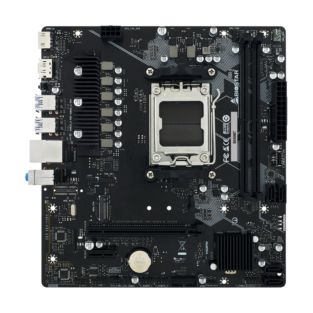 a0d83d55ab391f2edec1cc0155bcf4d5.jpg Mother Biostar B650MT AM5 - Imagen 1