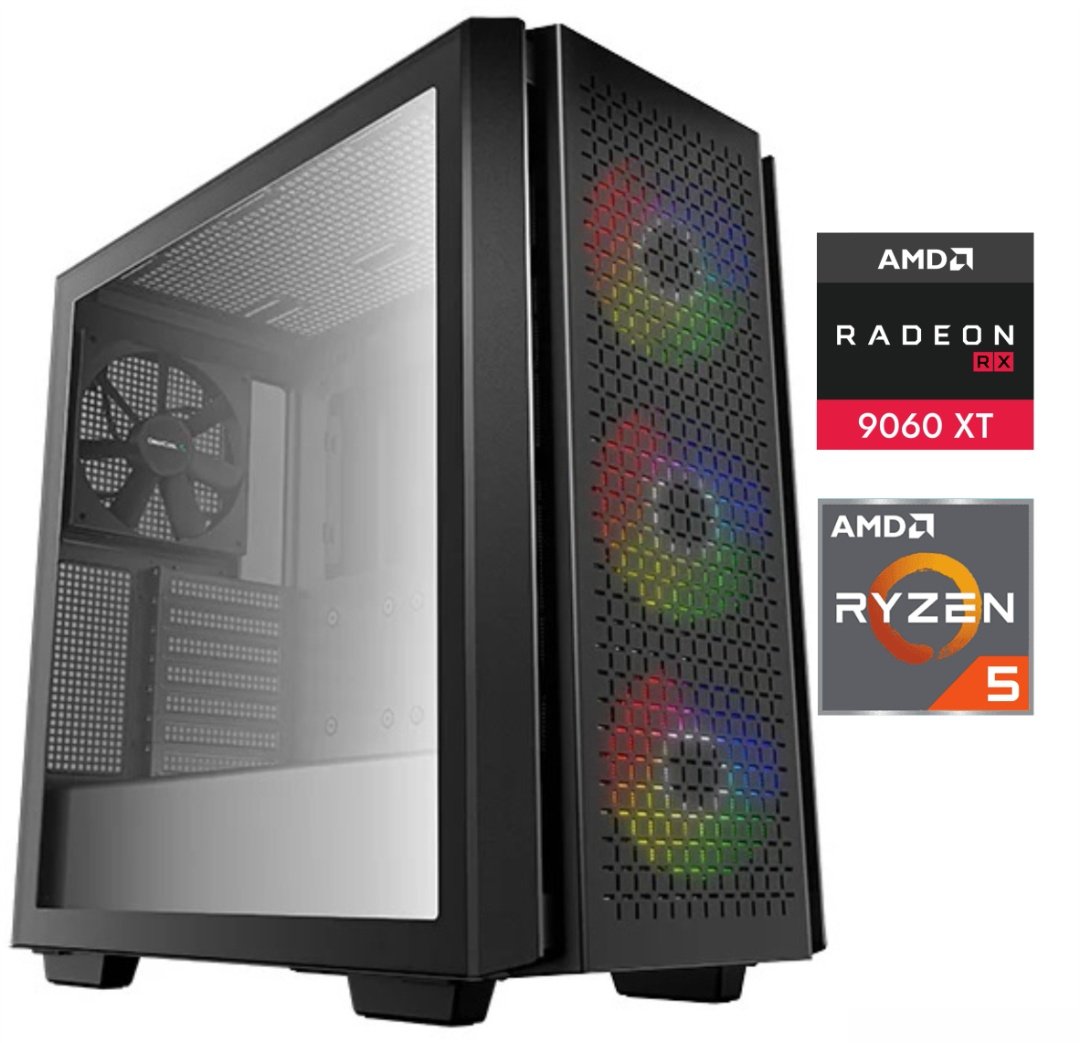a920012a94d0bfa5a4c7eb6263ccc9a6.jpg Equipo Gamer Ryzen 5 7600X, 32GB, 1TB NVMe, RX9060XT 8GB - Imagen 1