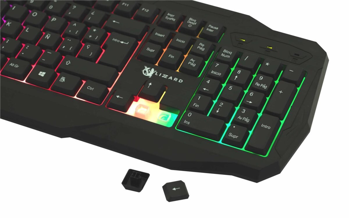 Teclado X-Lizzard gamer RGB en español usb - Imagen 2