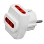 Adaptador 3X3L a Schuko Conatel