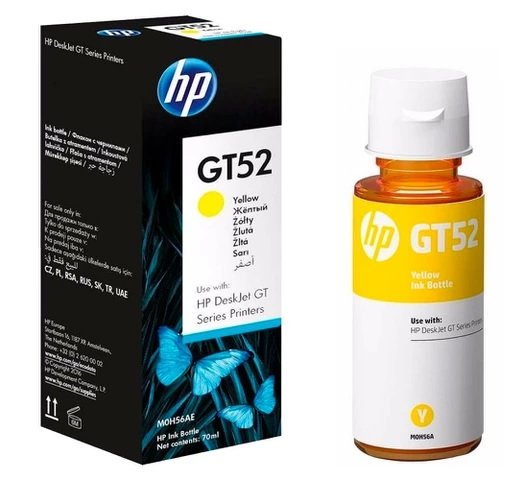aa47888118c5fb05f8c5990c2dd9f329.jpg Botella Tinta HP GT52 amarillo - Imagen 1