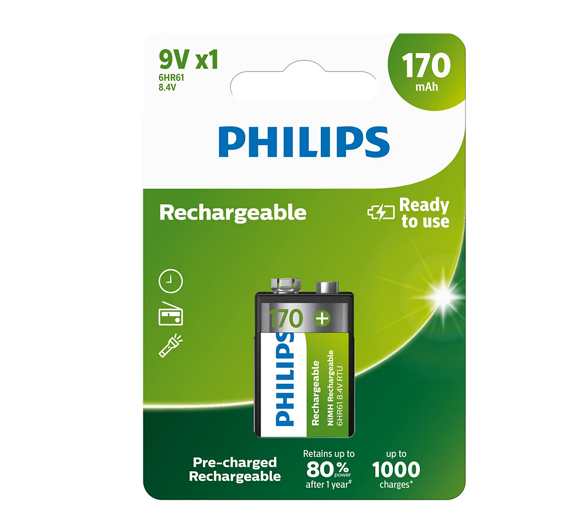 afa7877ab458db56e141e417b9773202.jpg Bateria recargable Philips 9V 170mAh - Imagen 1
