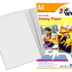 Papel wox glossy fotográfico a4 240grs. X 20 uds.