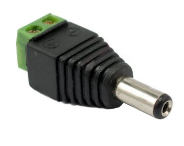 c549be00217f036e30f5656dd78ce58f.jpg Conector 12v 2.1mm dc macho para CCTV - Imagen 1