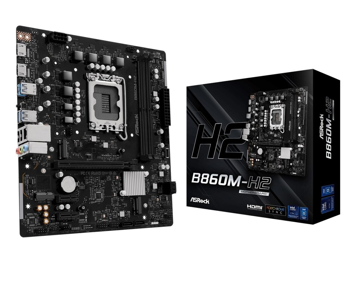 Mother Asrock B860M-H2 LGA 1851 - Imagen 3