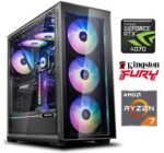 Equipo Gamer Ryzen 7 7700X, 16GB, 1TB NVMe, RTX 5070 12GB - Imagen 5