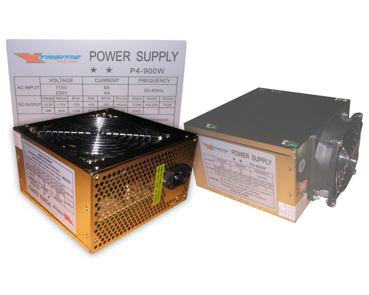 Fuente ATX Xtreme pro 900w 24+4 pin + SATA + pcie - Imagen 2