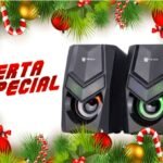 Parlantes X-Lizzard USB gamer con RGB