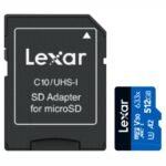 Memoria microSDXC Lexar 512GB 633x UHS-I Blue Series