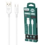 Cable Inkax USB-C 3.1a 1m blanco