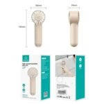 Mini Ventilador Portátil   1200mAh  Rosado  ZB288 USAMS - Imagen 4