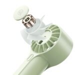 Mini Ventilador Portátil   1200mAh  Verde  ZB288 USAMS - Imagen 2